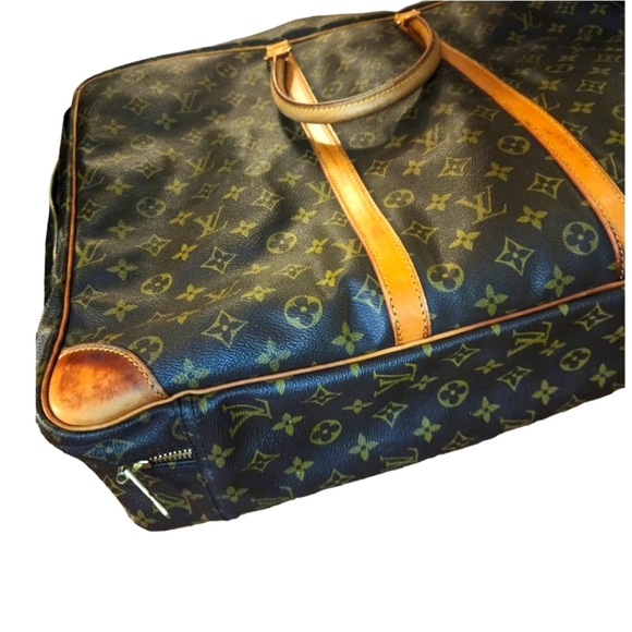 Louis Vuitton Sirius 45 Vintage Large Luggage Piece with Luggage tag, lock & key - Picture 3 of 16